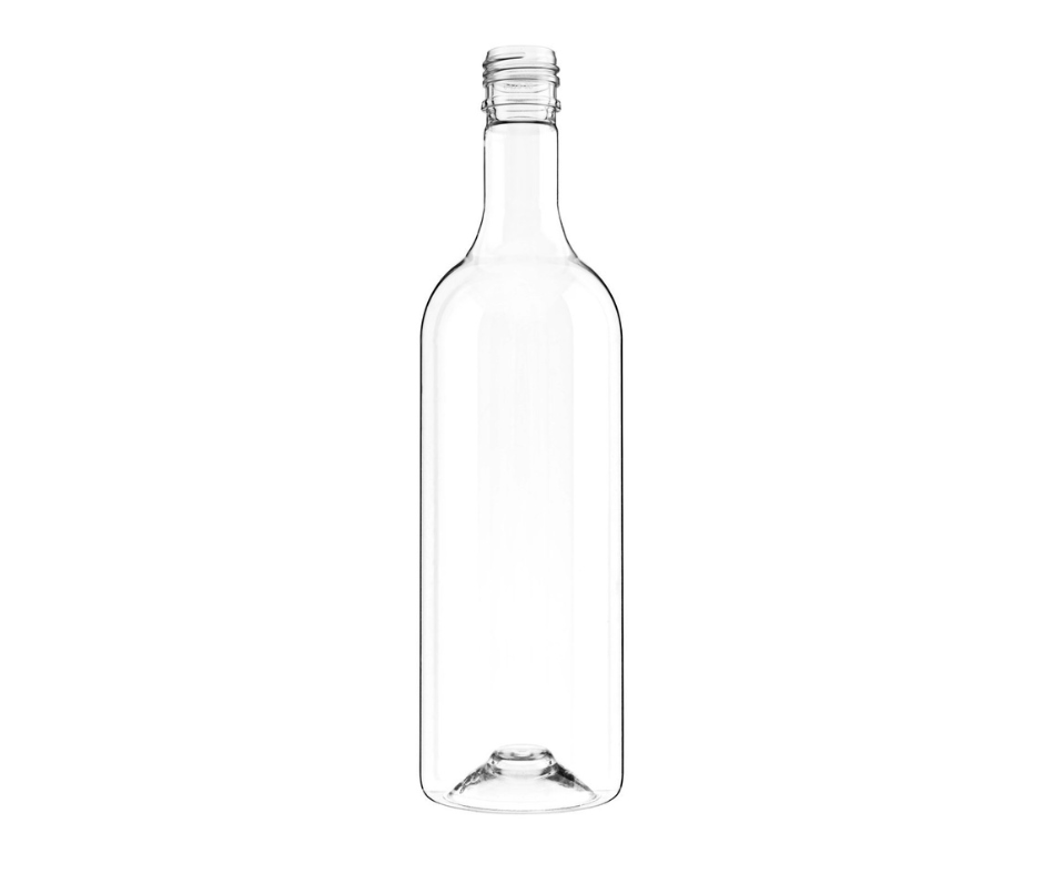 Bordeaux-i PET palack 1 literes Bordeaux PET palack